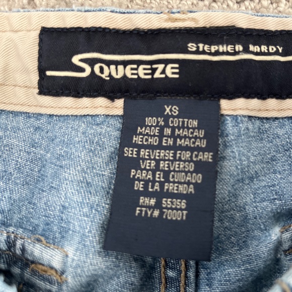 Stephen Hardy Squeeze vintage denim shorts. Size xs - Picture 2 of 3
